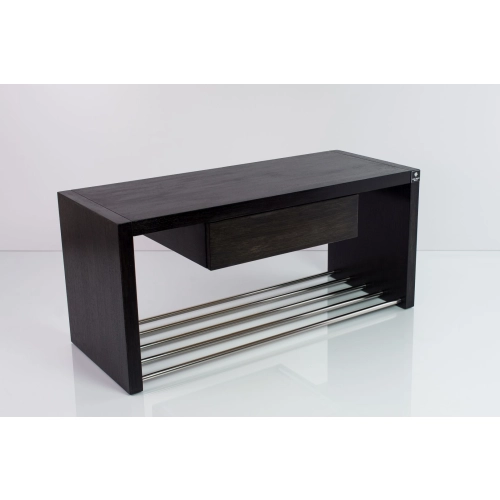 Regał Szafka Na Buty Drewno Lite  RDD-37 Dąb  Kolor Czerń Rozmiary od 60 cm do 120 cm