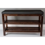 Regał Szafka Na Buty Orzech Z Siedziskiem Kolory Drewno Lite RBS-1 Rozmiary  od 50 cm do 120 cm