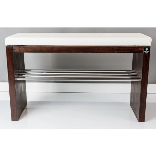 RBS-11 Regał Szafka Na Buty Orzech Z Siedziskiem Kolory Drewno Lite Rozmiary od 50 do 120 cm