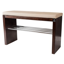 RBS-11 Regał Szafka Na Buty Orzech Z Siedziskiem Kolory Drewno Lite Rozmiary od 50 do 120 cm