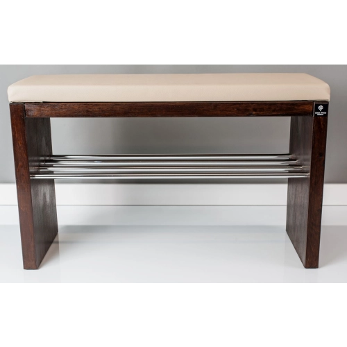 RBS-11 Regał Szafka Na Buty Orzech Z Siedziskiem Kolory Drewno Lite Rozmiary od 50 do 120 cm