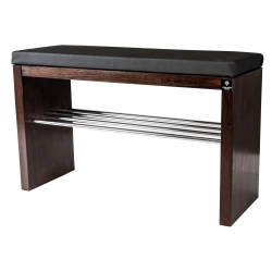 RBS-11 Regał Szafka Na Buty Orzech Z Siedziskiem Kolory Drewno Lite Rozmiary od 50 do 120 cm