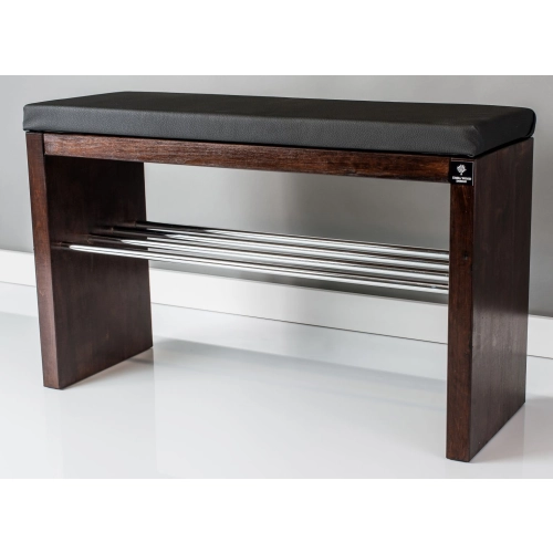 RBS-11 Regał Szafka Na Buty Orzech Z Siedziskiem Kolory Drewno Lite Rozmiary od 50 do 120 cm