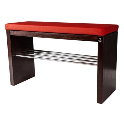 RBS-11 Regał Szafka Na Buty Orzech Z Siedziskiem Kolory Drewno Lite Rozmiary od 50 do 120 cm