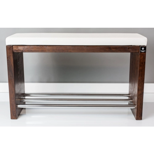 RBS-13 Regał Szafka Na Buty Orzech Z Siedziskiem Kolory Drewno Lite Rozmiary od 50 cm do 120 cm