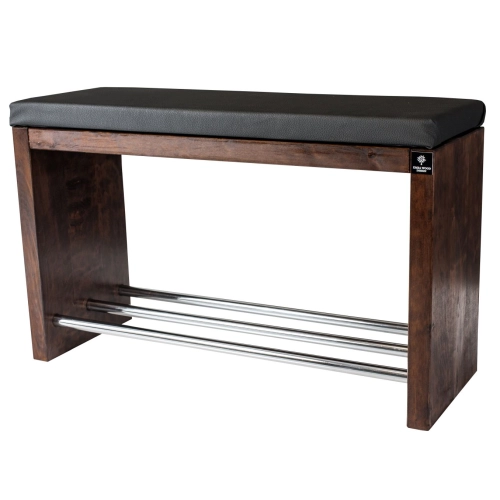 RBS-13 Regał Szafka Na Buty Orzech Z Siedziskiem Kolory Drewno Lite Rozmiary od 50 cm do 120 cm