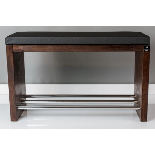 RBS-13 Regał Szafka Na Buty Orzech Z Siedziskiem Kolory Drewno Lite Rozmiary od 50 cm do 120 cm