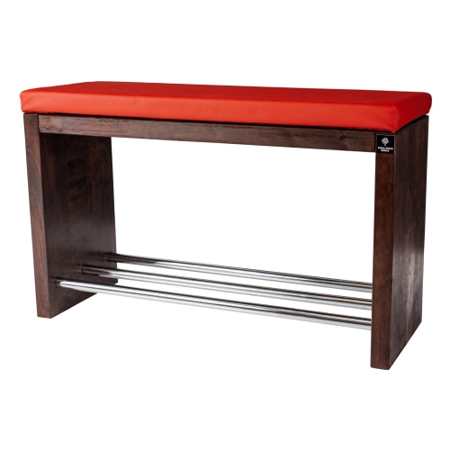 RBS-13 Regał Szafka Na Buty Orzech Z Siedziskiem Kolory Drewno Lite Rozmiary od 50 cm do 120 cm