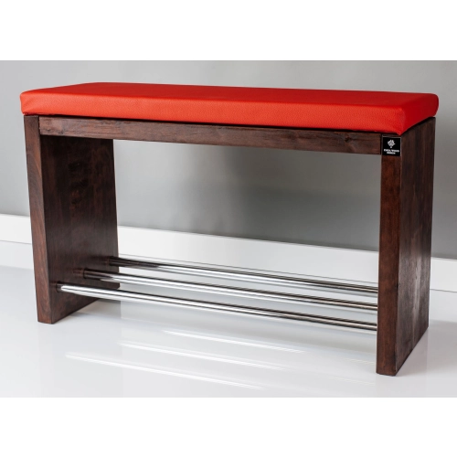 RBS-13 Regał Szafka Na Buty Orzech Z Siedziskiem Kolory Drewno Lite Rozmiary od 50 cm do 120 cm