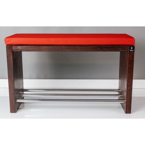 RBS-13 Regał Szafka Na Buty Orzech Z Siedziskiem Kolory Drewno Lite Rozmiary od 50 cm do 120 cm