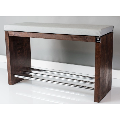 RBS-13 Regał Szafka Na Buty Orzech Z Siedziskiem Kolory Drewno Lite Rozmiary od 50 cm do 120 cm