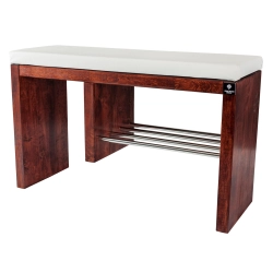 Regał Szafka Na Buty Palisander Z Siedziskiem Kolory Drewno Lite RBS-18 Rozmiary od 50 cm do 120 cm