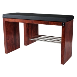 Regał Szafka Na Buty Palisander Z Siedziskiem Kolory Drewno Lite RBS-18 Rozmiary od 50 cm do 120 cm