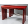 Regał Szafka Na Buty Palisander Z Siedziskiem Kolory Drewno Lite RBS-18 Rozmiary od 50 cm do 120 cm