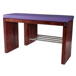 Regał Szafka Na Buty Palisander Z Siedziskiem Kolory Drewno Lite RBS-18 Rozmiary od 50 cm do 120 cm