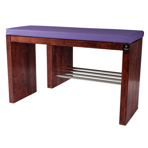 Regał Szafka Na Buty Palisander Z Siedziskiem Kolory Drewno Lite RBS-18 Rozmiary od 50 cm do 120 cm