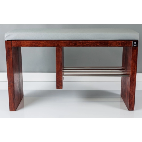 Regał Szafka Na Buty Palisander Z Siedziskiem Kolory Drewno Lite RBS-18 Rozmiary od 50 cm do 120 cm