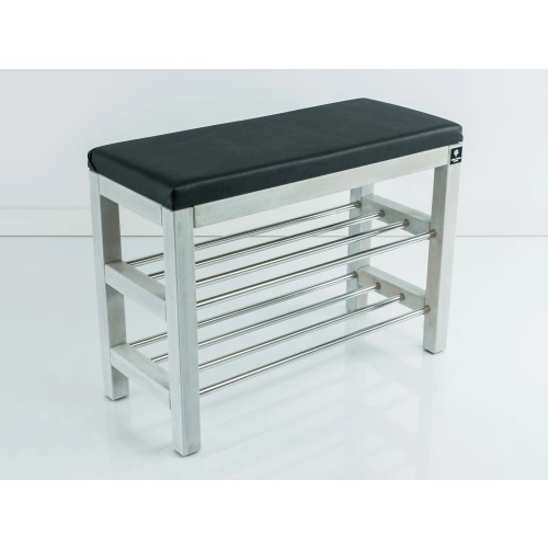 Regał Szafka Na Buty Przecierany Z Siedziskiem Kolory Drewno Lite RBS-27 Rozmiary od 50 cm do 120 cm