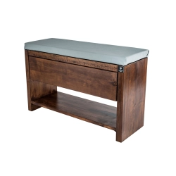 Regał Szafka Na Buty Z Siedziskiem Szuflada Kolory Drewno Lite RBS-29 Rozmiary od 50 cm do 120 cm