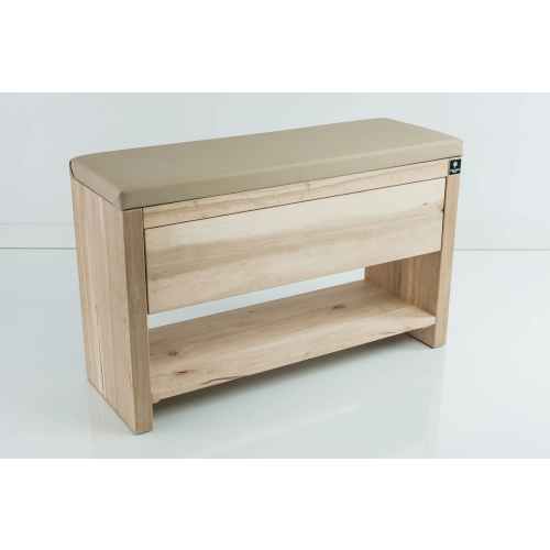 Ławka Szafka Do Przedpokoju Z Siedziskiem Szuflada Kolory Drewno Lite RBS-29 Rozmiary od 50 cm do 120 cm