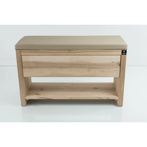 Ławka Szafka Do Przedpokoju Z Siedziskiem Szuflada Kolory Drewno Lite RBS-29 Rozmiary od 50 cm do 120 cm