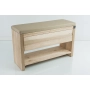 Ławka Szafka Do Przedpokoju Z Siedziskiem Szuflada Kolory Drewno Lite RBS-29 Rozmiary od 50 cm do 120 cm