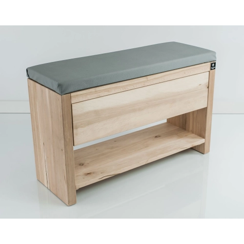 Ławka Szafka Do Przedpokoju Z Siedziskiem Szuflada Kolory Drewno Lite RBS-29 Rozmiary od 50 cm do 120 cm