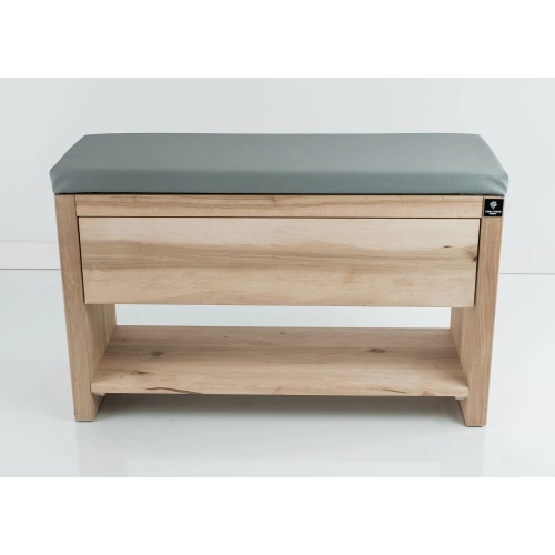 Ławka Szafka Do Przedpokoju Z Siedziskiem Szuflada Kolory Drewno Lite RBS-29 Rozmiary od 50 cm do 120 cm