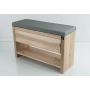 Ławka Szafka Do Przedpokoju Z Siedziskiem Szuflada Kolory Drewno Lite RBS-29 Rozmiary od 50 cm do 120 cm