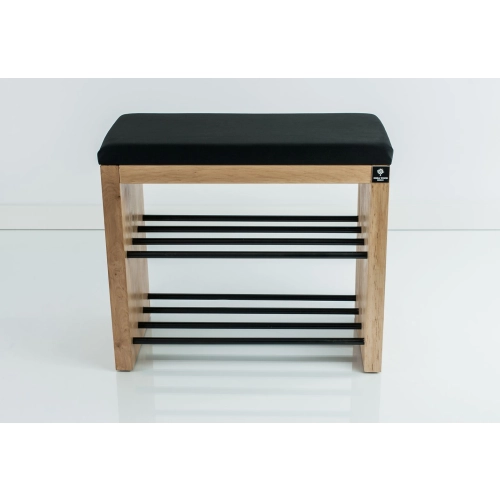 Regał Szafka Na Buty Z Siedziskiem Kolory Drewno Lite RBS-12 Rozmiary od 50 cm do 120 cm