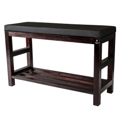 RBS-5 Regał Szafka Na Buty Mahoń Z Siedziskiem Kolory Drewno Lite Rozmiary od 50 cm do 120 cm