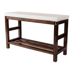 RBS-5 Regał Szafka Na Buty Orzech Z Siedziskiem Kolory Drewno Lite Rozmiary od 50 cm do 120 cm