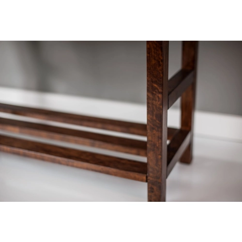 RBS-5 Regał Szafka Na Buty Orzech Z Siedziskiem Kolory Drewno Lite Rozmiary od 50 cm do 120 cm