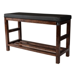 RBS-5 Regał Szafka Na Buty Orzech Z Siedziskiem Kolory Drewno Lite Rozmiary od 50 cm do 120 cm