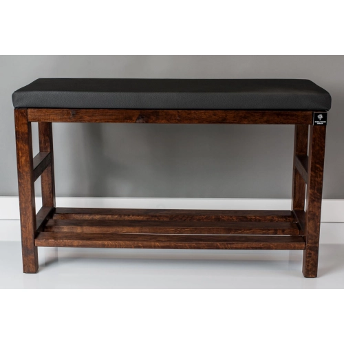 RBS-5 Regał Szafka Na Buty Orzech Z Siedziskiem Kolory Drewno Lite Rozmiary od 50 cm do 120 cm