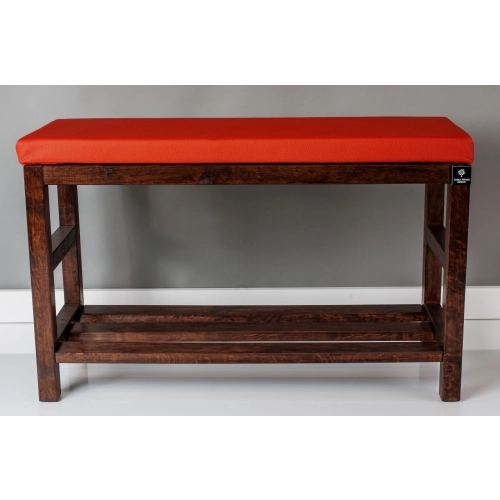 RBS-5 Regał Szafka Na Buty Orzech Z Siedziskiem Kolory Drewno Lite Rozmiary od 50 cm do 120 cm