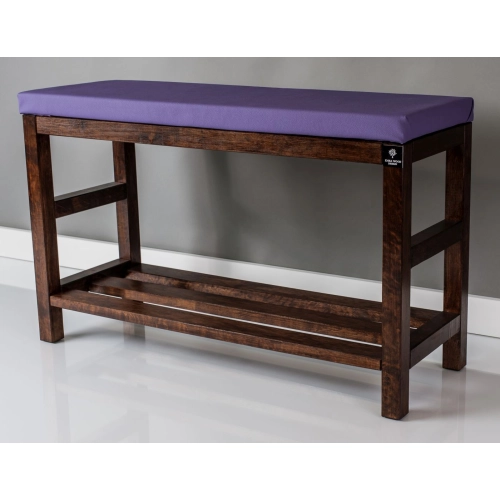 RBS-5 Regał Szafka Na Buty Orzech Z Siedziskiem Kolory Drewno Lite Rozmiary od 50 cm do 120 cm