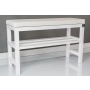 RBS-6 Regał Szafka Na Buty Biały Z Siedziskiem Kolory Drewno Lite Rozmiary od 50 cm do 120 cm