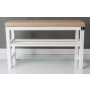 RBS-6 Regał Szafka Na Buty Biały Z Siedziskiem Kolory Drewno Lite Rozmiary od 50 cm do 120 cm