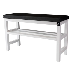 RBS-6 Regał Szafka Na Buty Biały Z Siedziskiem Kolory Drewno Lite Rozmiary od 50 cm do 120 cm