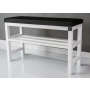RBS-6 Regał Szafka Na Buty Biały Z Siedziskiem Kolory Drewno Lite Rozmiary od 50 cm do 120 cm