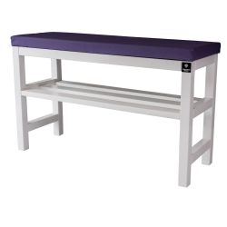 RBS-6 Regał Szafka Na Buty Biały Z Siedziskiem Kolory Drewno Lite Rozmiary od 50 cm do 120 cm