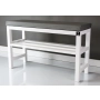 RBS-6 Regał Szafka Na Buty Biały Z Siedziskiem Kolory Drewno Lite Rozmiary od 50 cm do 120 cm