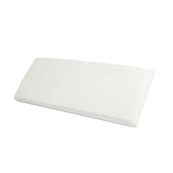 Siedzisko Tapicerowane do mebli pod zabudowę lub do ławek tapicerowanych Biały Welur Casablanca 2301