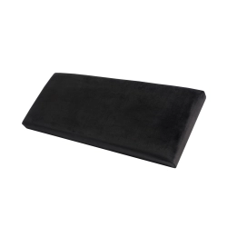 Siedzisko Tapicerowane do mebli pod zabudowę lub do ławek tapicerowanych Czarny Welur Casablanca 2316