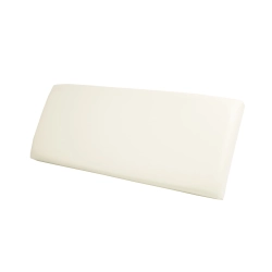 Siedzisko Tapicerowane do mebli pod zabudowę lub do ławek tapicerowanych  Eko-skóra Biała Florencja 2521