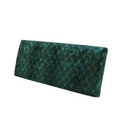 Siedzisko Tapicerowane do mebli pod zabudowę lub do ławek tapicerowanych Romby Artdeco 01 Crush Welur