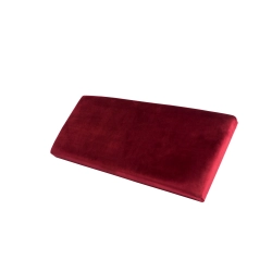 Siedzisko Tapicerowane do mebli pod zabudowę lub do ławek tapicerowanych Bordowy Welur Piano 06