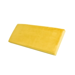 Siedzisko Tapicerowane do mebli pod zabudowę lub do ławek tapicerowanych Żółcień Cytrynowa Welur Piano 07