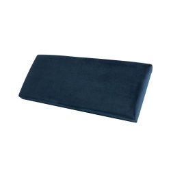 Siedzisko Tapicerowane do mebli pod zabudowę lub do ławek tapicerowanych Granatowy Welur Piano 12